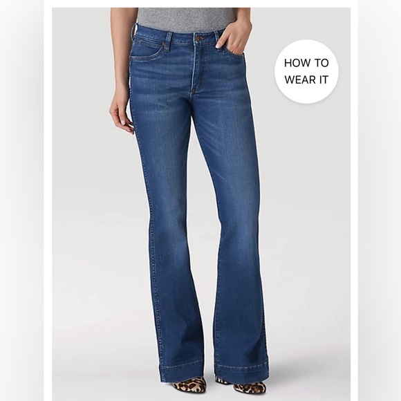 Wrangler Retro Premium Trouser Jeans - Picture 2 of 6